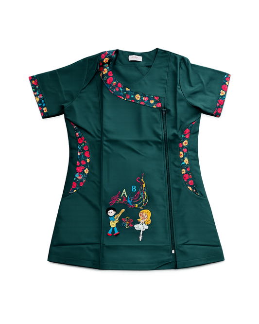 Delantal Verde Párvulo