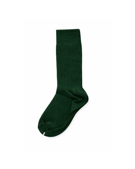 Calcetin Escolar - Verde Botella